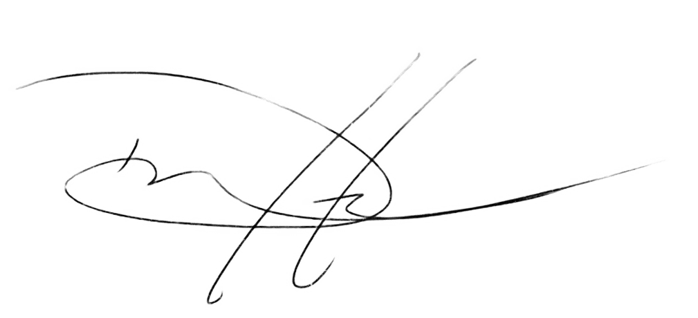 Daniel's signature